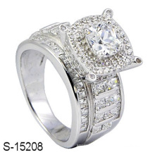 Neue Modell 925 Sterling Silber Diamant Ring Schmuck